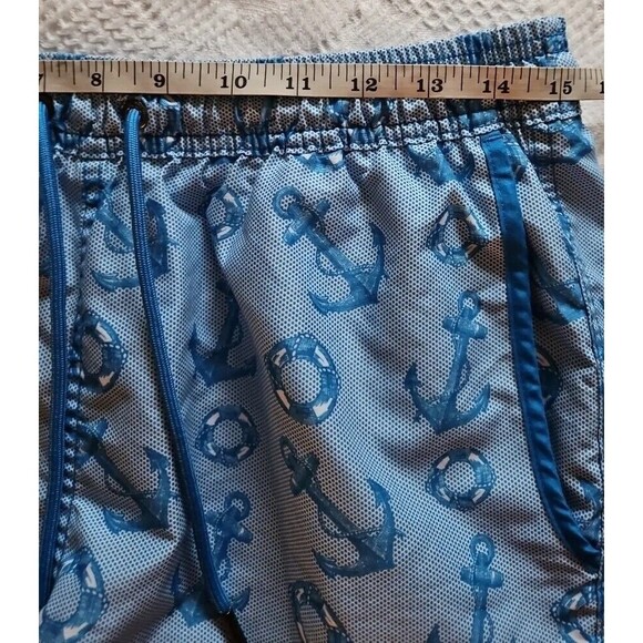 Mr Swim Swim Shorts Nautical Anchor Mens Sz Large - Picture 9 of 11